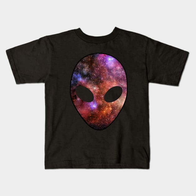 Space Alien Kids T-Shirt by Rebellion10